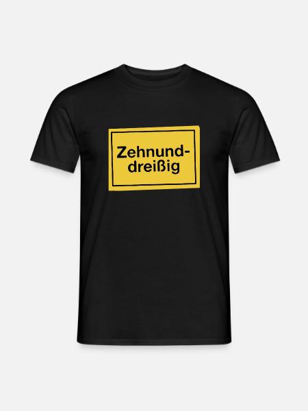 40. Geburtstag - Männer T-Shirt - Schwarz