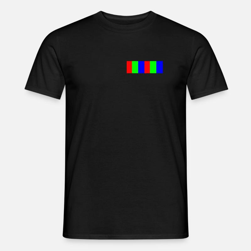 RGB Farben - Männer T-Shirt - Schwarz