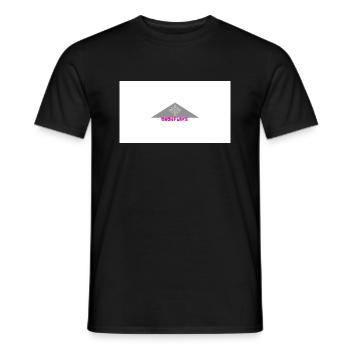 SnowFlake - Männer T-Shirt - Schwarz - Vorne - AI Model Male 178 light (178cm)