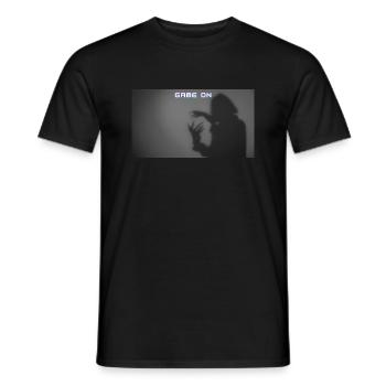 Game On Halloween design - Men's T-Shirt - black - Front - AI Model Male 178 light (178cm)