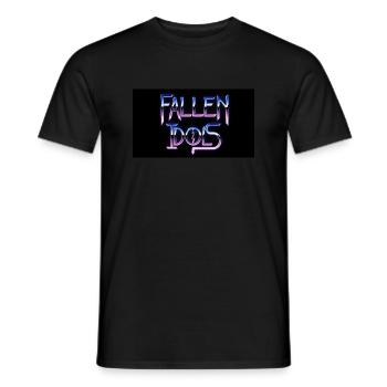mainlogo - Men's T-Shirt - black - Front - AI Model Male 178 light (178cm)