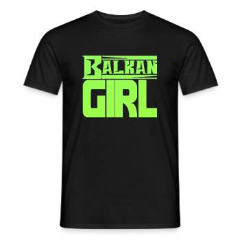 Balkan Kroatien Bosnien Serbien juge exyu Junge Mädchen - Männer T-Shirt - Schwarz - Vorne - AI Model Male 178 light (178cm)