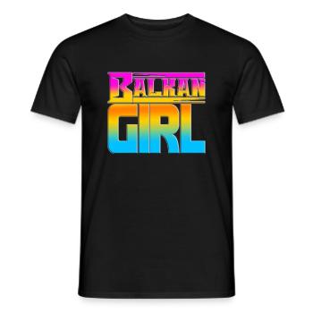 Balkan Kroatien Bosnien Serbien juge exyu Junge Mädchen - Männer T-Shirt - Schwarz - Vorne - AI Model Male 178 light (178cm)