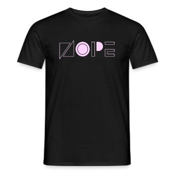 NOPE - ne soyez pas un béni-oui-oui! - T-shirt homme - noir - Devant - AI Model Male 178 light (178cm)