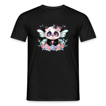 Faluni - Männer T-Shirt - Schwarz - Vorne - AI Model Male 178 light (178cm)