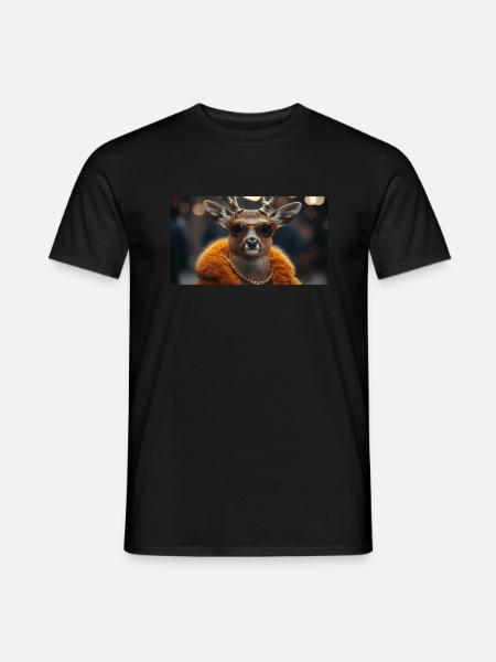 going wild - Männer T-Shirt - Schwarz