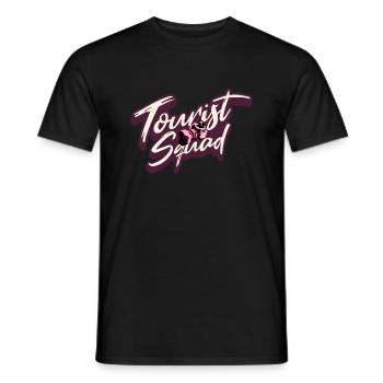 Tourist Squad Picture Photographer Vacation - Männer T-Shirt - Schwarz - Vorne - AI Model Male 178 light (178cm)