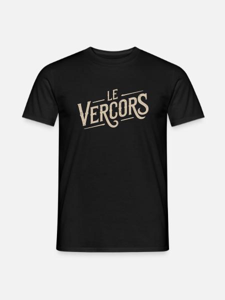 Le Vercors - T-shirt homme - noir