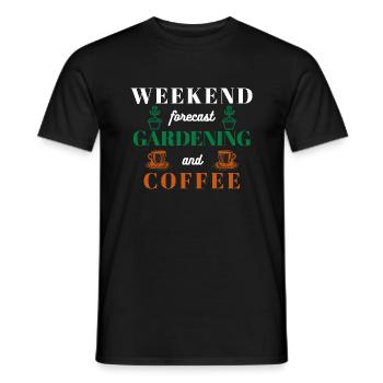 Garten-Spruch - Männer T-Shirt - Schwarz - Vorne - AI Model Male 178 light (178cm)
