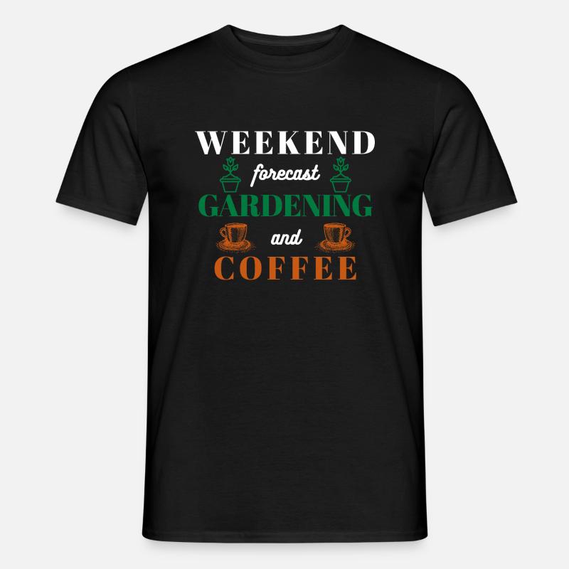 Garten-Spruch - Männer T-Shirt - Schwarz