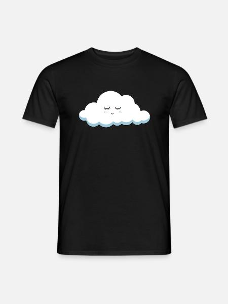 sleeping cloud - Men's T-Shirt - black