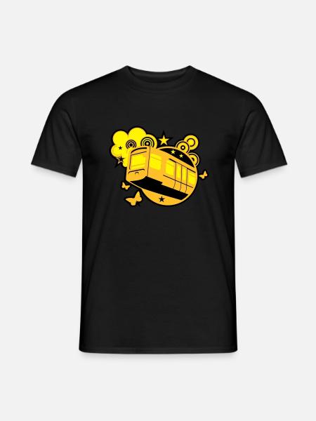 Monorail - Men's T-Shirt - black