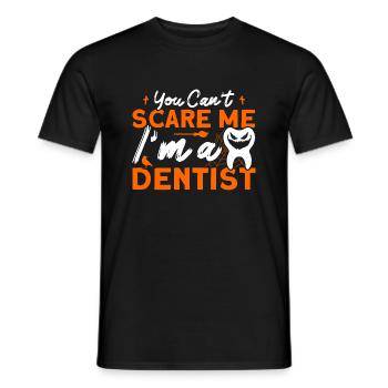 Dentist Halloween Costume Dental Assistant - Men's T-Shirt - black - Front - AI Model Male 178 light (178cm)