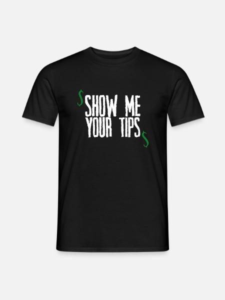 Montrez-moi vos conseils 2 - T-shirt homme - noir