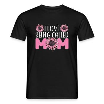 mother mum mom mum Geschenk - Männer T-Shirt - Schwarz - Vorne - AI Model Male 178 light (178cm)
