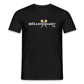 Höllen Dart MGO Osterwald - Männer T-Shirt - Schwarz - Vorne - AI Model Male 178 light (178cm)