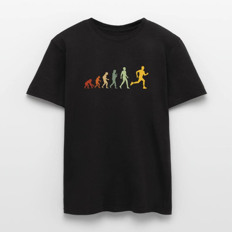 Evolution to triathlon - Running Evolution Men's T-Shirt