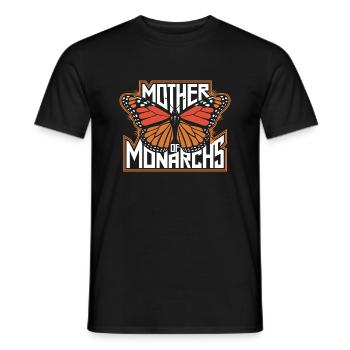 Monarchfalter-Träume in Farbe - Männer T-Shirt - Schwarz - Vorne - AI Model Male 178 light (178cm)