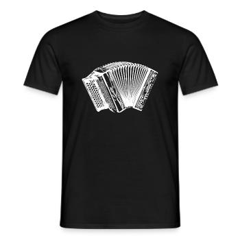 Steirische - Männer T-Shirt - Schwarz - Vorne - AI Model Male 178 light (178cm)