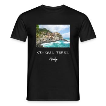 CT 1 exp weiß - Männer T-Shirt - Schwarz - Vorne - AI Model Male 178 light (178cm)