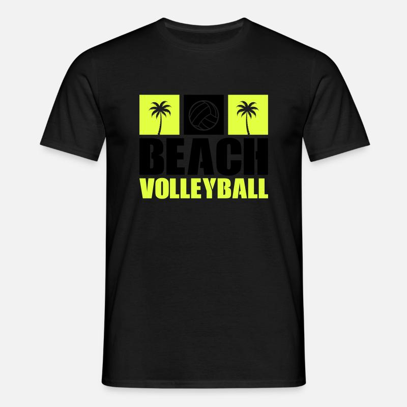 Beach volleyball - Men's T-Shirt - black