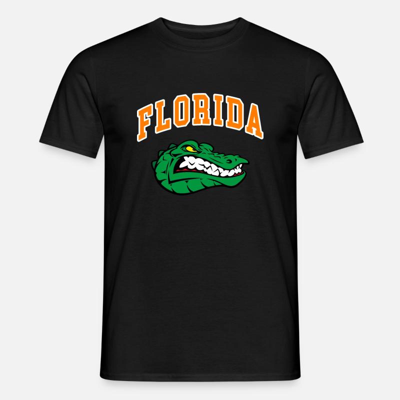 alligator de Floride - T-shirt homme - noir