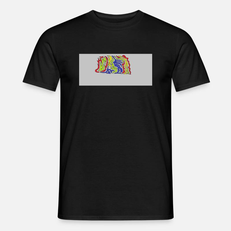 graffiti - Männer T-Shirt - Schwarz