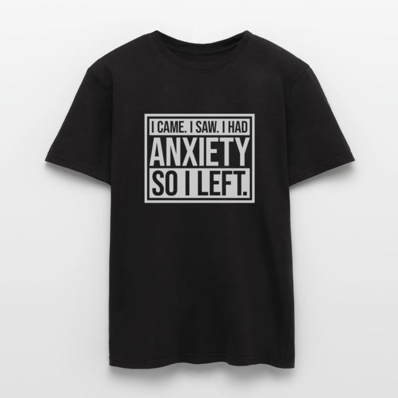 J’avais de l’anxiété en disant T-shirt homme