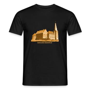 Raesfeld Schloss Münsterland Rhénanie-du-Nord-Westphalie - T-shirt homme - noir - Devant - AI Model Male 178 light (178cm)