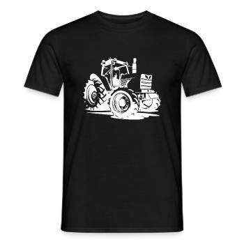 Traktor Bauer Farmer Symbol - Männer T-Shirt - Schwarz - Vorne - AI Model Male 178 light (178cm)