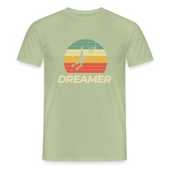 Dreamer - Männer T-Shirt - Sage - Vorne - AI Model Male 178 light (178cm)