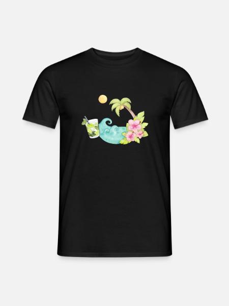 Vacances - T-shirt homme - noir