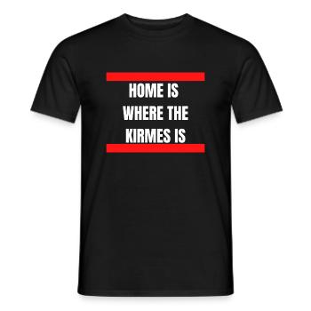 Kirmes - Männer T-Shirt - Schwarz - Vorne - AI Model Male 178 light (178cm)