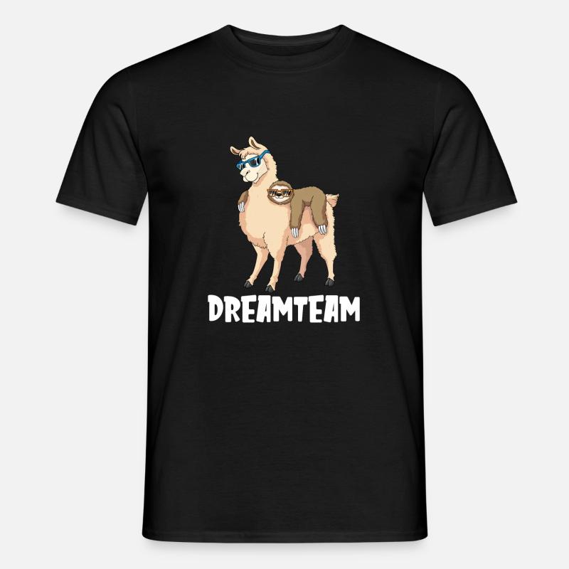 Dreamteam Sjov gave - Mænd T-shirt - sort