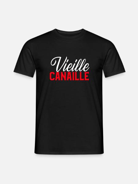 Vieille canaille - T-shirt homme - noir