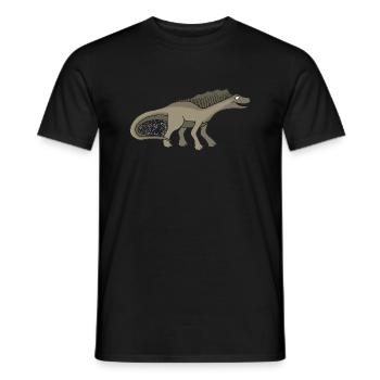 Dino 14 - Männer T-Shirt - Schwarz - Vorne - AI Model Male 178 light (178cm)