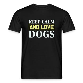 PawPrint Couture - Männer T-Shirt - Schwarz - Vorne - AI Model Male 178 light (178cm)