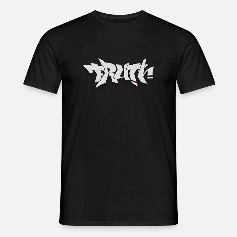 Truth - Männer T-Shirt - Schwarz