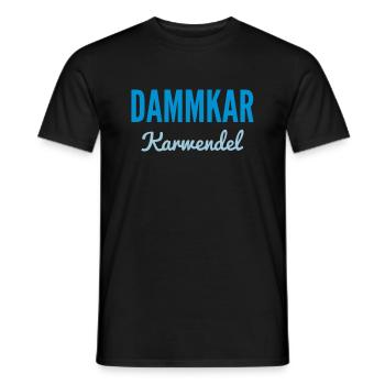 Dammkar Karwendel - Männer T-Shirt - Schwarz - Vorne - AI Model Male 178 light (178cm)