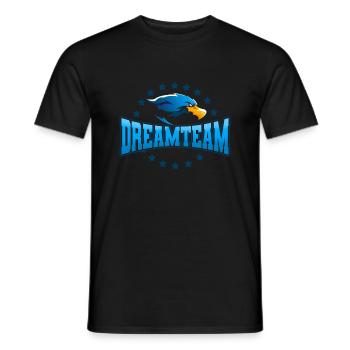 Greifvogel Beizjagd Spruch Falkner Vogelfreunde - Männer T-Shirt - Schwarz - Vorne - AI Model Male 178 light (178cm)