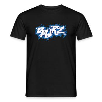 DMJRZ-RAUSCHEN - Männer T-Shirt - Schwarz - Vorne - AI Model Male 178 light (178cm)