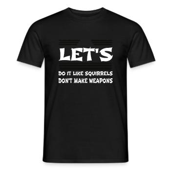 blague colombe de la paix anniversaire citation drôle dictons - T-shirt homme - noir - Devant - AI Model Male 178 light (178cm)