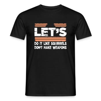 awesome bday present peace movement hippie - Männer T-Shirt - Schwarz - Vorne - AI Model Male 178 light (178cm)