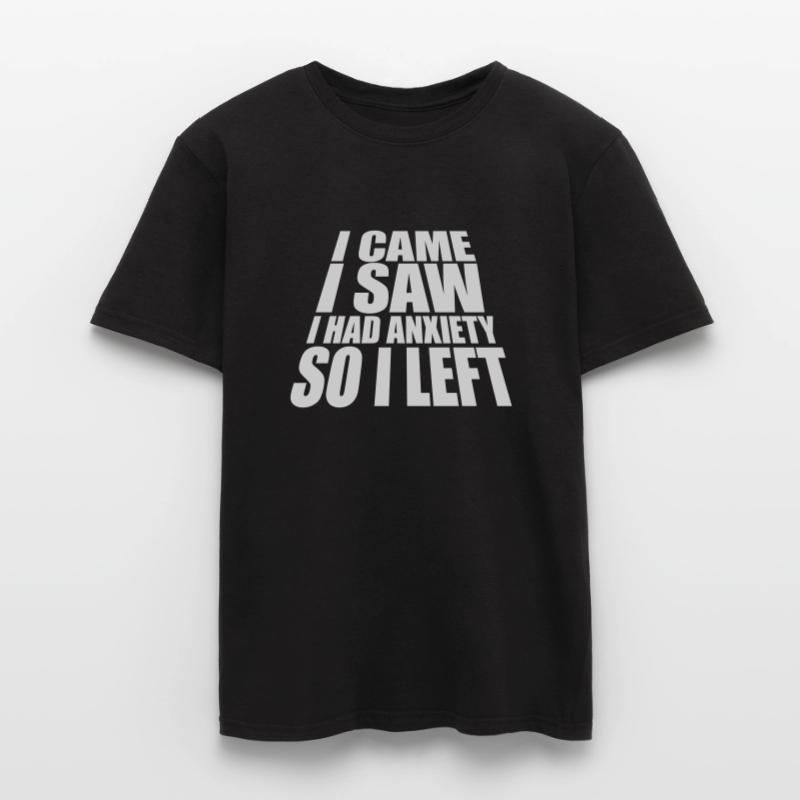 J’avais de l’anxiété en disant T-shirt homme