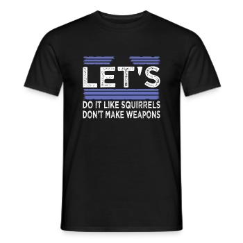statement funny sayings 1960s birthday present - Männer T-Shirt - Schwarz - Vorne - AI Model Male 178 light (178cm)