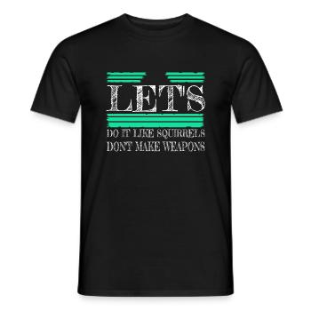 Hippie Hippie Festival Bday Present Citation Drôle - T-shirt homme - noir - Devant - AI Model Male 178 light (178cm)