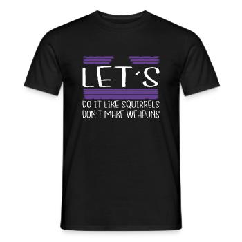 Drôles de dictons Joyeux cadeau Cool Peace 60s Dictons - T-shirt homme - noir - Devant - AI Model Male 178 light (178cm)