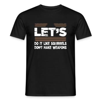 happy birthday present idea hippie love - Männer T-Shirt - Schwarz - Vorne - AI Model Male 178 light (178cm)