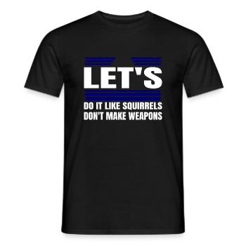 contre-culture présent geek blagues impressionnant fierté - T-shirt homme - noir - Devant - AI Model Male 178 light (178cm)