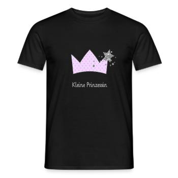 kleineprinzessin - Männer T-Shirt - Schwarz - Vorne - AI Model Male 178 light (178cm)